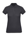 Dames Polo B&C Inspire PW440 Dark Grey